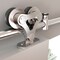 Designer Collection Stainless Steel 78" Top Mount Dual Wheel Sliding Door Hardware NT.1400.02W.SS - alternate 3